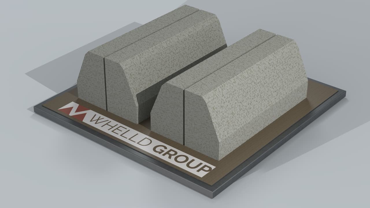 Whelld Group Curb Stone Isometric