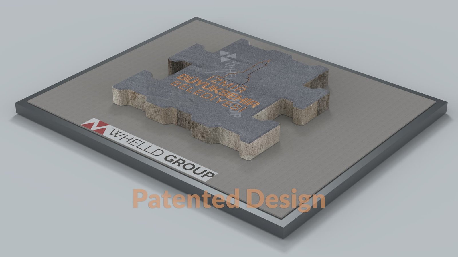 İzmir Büyükşehir Belediyesi Parke Taşı Kalıbı Whelld Group